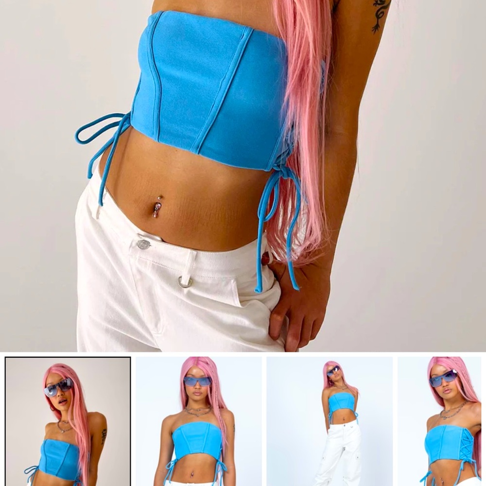 NWT Princess Polly strapless top